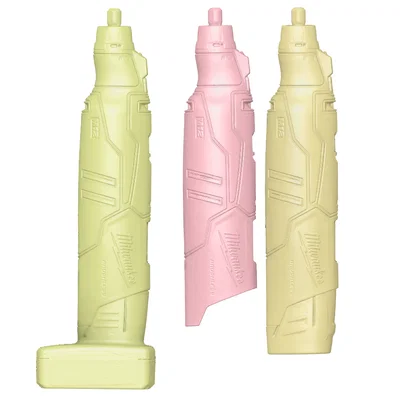 Mô hình 3D máy mài Milwaukee Rotary Tool M12 (3 phiên bản pin)