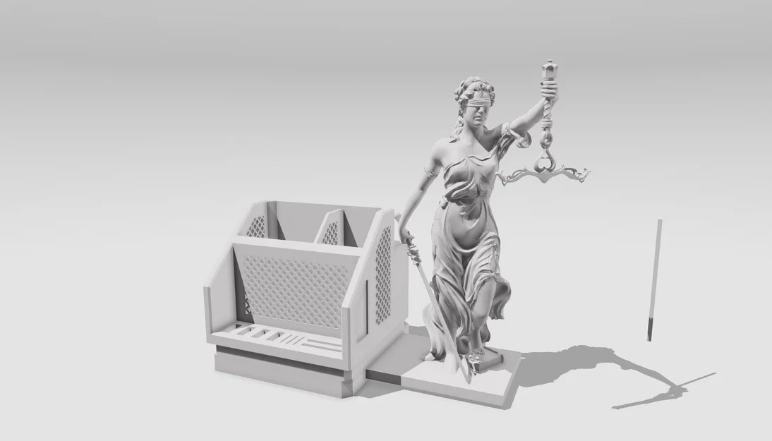 Ống cắm bút Công lý - Quà tặng cho luật sư - Image 2