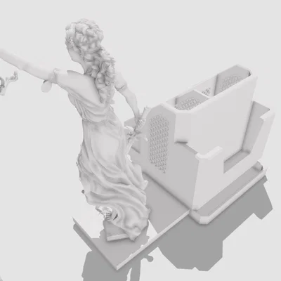 Ống cắm bút Công lý - Quà tặng cho luật sư