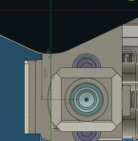 Ngàm gắn Beacon3D Rev H cho SV08 - Image 2