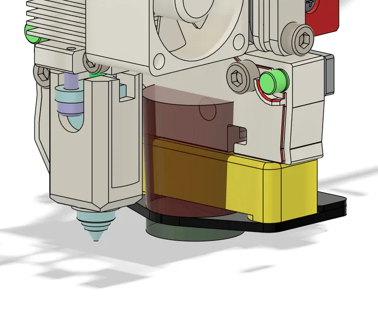 Ngàm gắn Beacon3D Rev H cho SV08 - Image 4