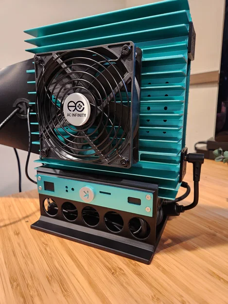 Chân đế 3D cho máy đào IceRiver KS0 Pro kết hợp nguồn 230W - Image 1