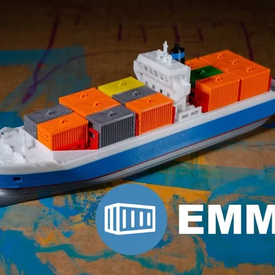 EMMA - Mô hình tàu chở container cho bé