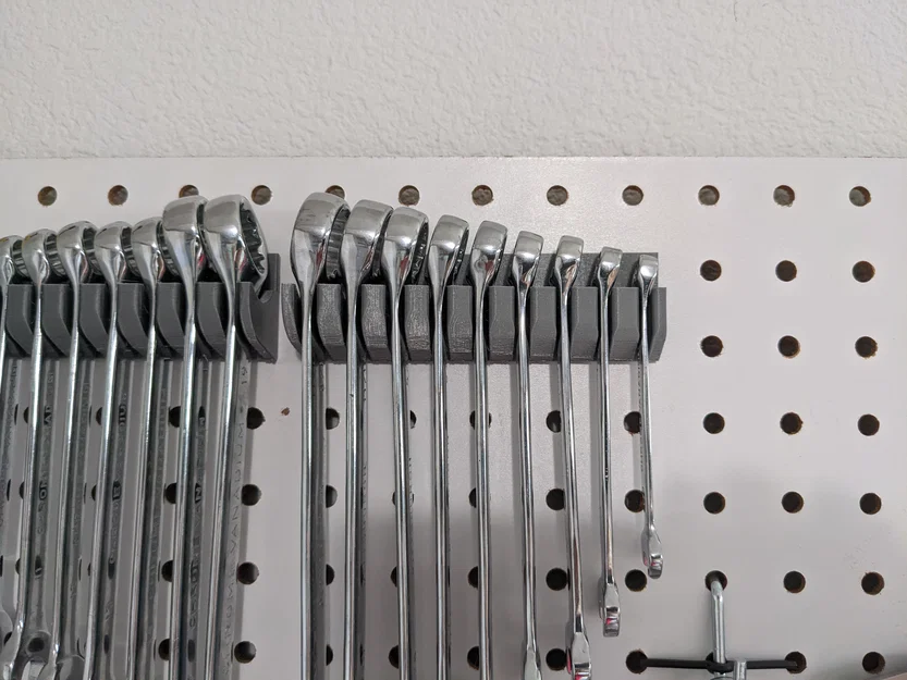 Giá treo cờ lê 3D gắn bảng Pegboard thông minh, tiết kiệm diện tích - Image 1