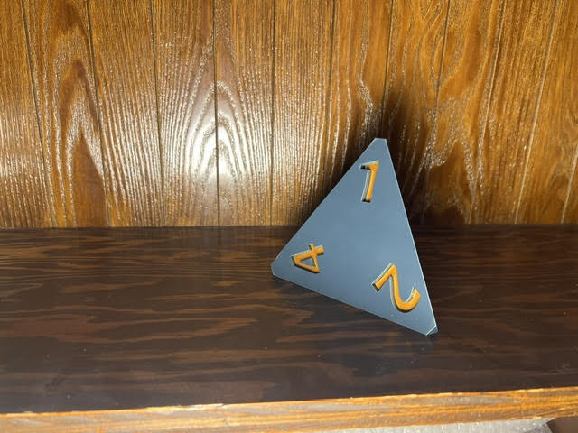 Mô hình xúc xắc D4 cho game Dungeons & Dragons (D&D) in 3D - Image 2