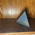 Mô hình xúc xắc D4 cho game Dungeons & Dragons (D&D) in 3D - Thumbnail 2