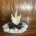 Mô hình đống lửa 3D trang trí độc đáo (Print In Place) - Thumbnail 2
