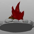 Mô hình đống lửa 3D trang trí độc đáo (Print In Place) - Thumbnail 4