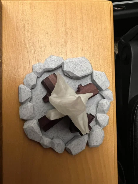 Mô hình đống lửa 3D trang trí độc đáo (Print In Place) - Image 6