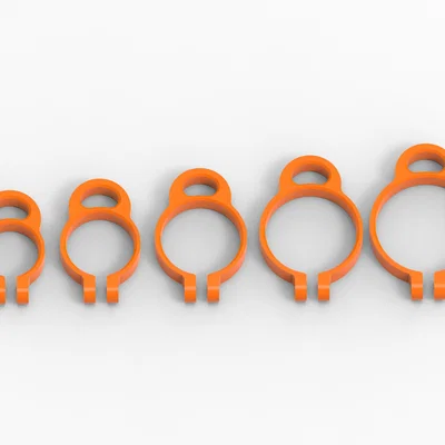 Bộ sưu tập kẹp ống đa năng (Pole Clamp Collection) in 3D tiện lợi