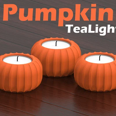 Đế nến Tealight bí ngô - Halloween 24
