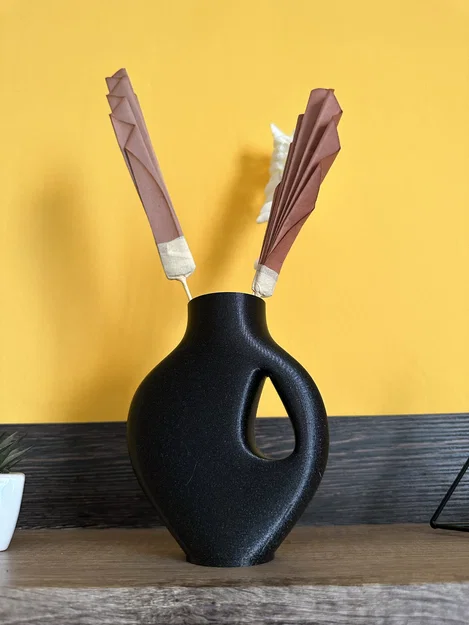 Bình hoa trang trí 3D nghệ thuật - Tinh tế và hiện đại cho ngôi nhà - Image 3