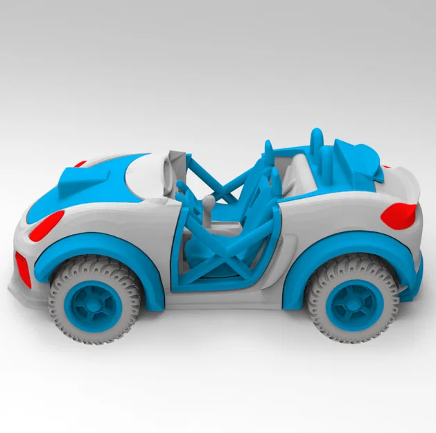 Mô hình xe thể thao Car V7: Thiết kế ấn tượng cho tín đồ in 3D - Image 2