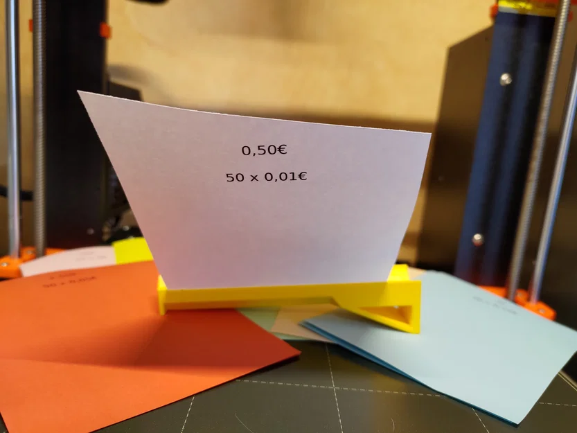 Dụng cụ hỗ trợ cuộn tiền xu kèm mẫu giấy in (Euro) - Image 4