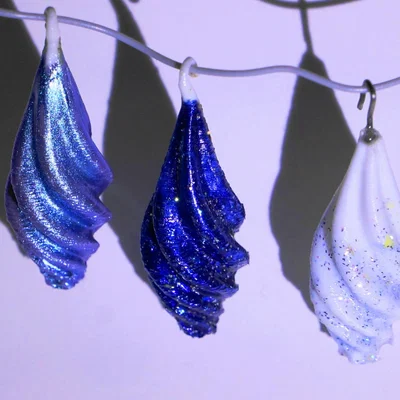 Bộ đồ trang trí cây thông xoắn ốc 3D Easy Ornaments dễ in
