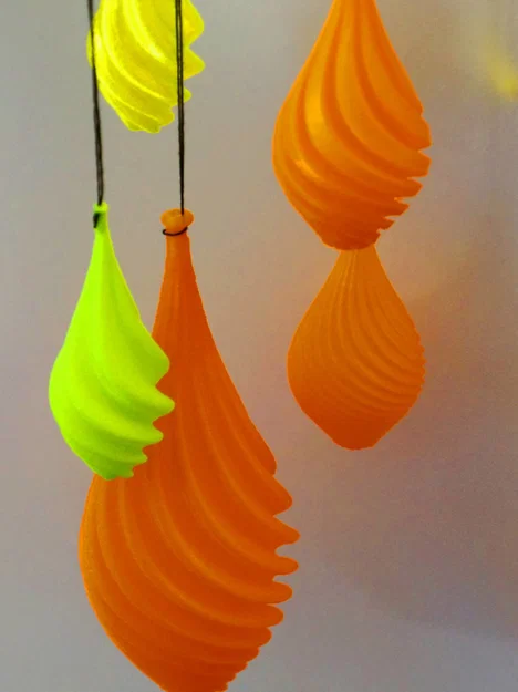 Bộ đồ trang trí cây thông xoắn ốc 3D Easy Ornaments dễ in - Image 2