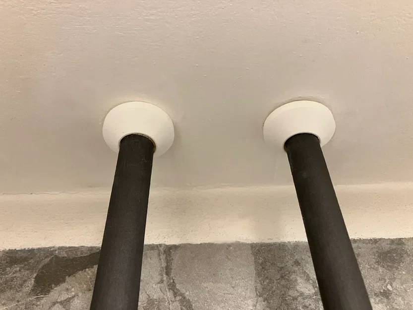 Tấm ốp tường che đường ống dạng lò xo - Image 2