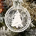 VANOCE | Quả cầu trang trí kiểu String Art, chủ đề Cây thông Noel - Thumbnail 3