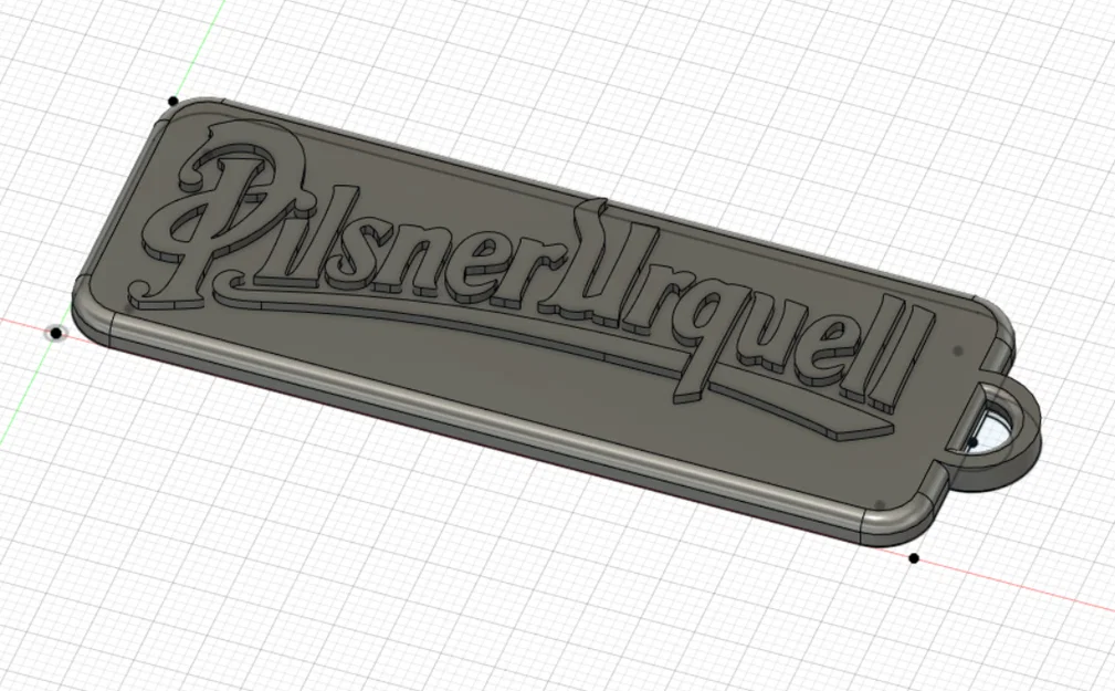 Móc khóa Pilsner Urquell thiết kế tinh tế cho người yêu bia - Image 2