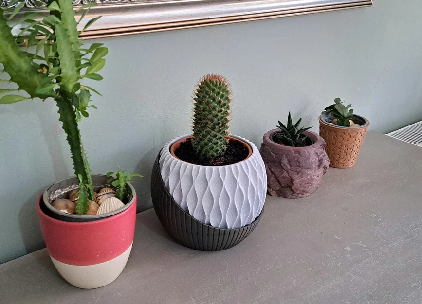 Chậu cây có ngăn bí mật - Image 2