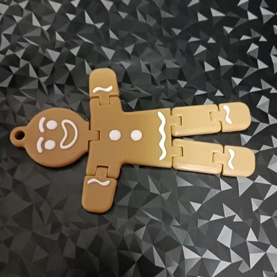 Mô hình bánh quy gừng (gingerbread man) đáng yêu cho mùa lễ hội