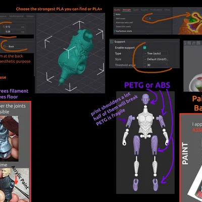 Mô hình 3D nhân vật phi công kiêm thợ máy Alex Reed tỷ lệ 1/18