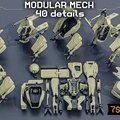 Mech Modular - Mô hình Robot lắp ráp linh hoạt - Thumbnail 1