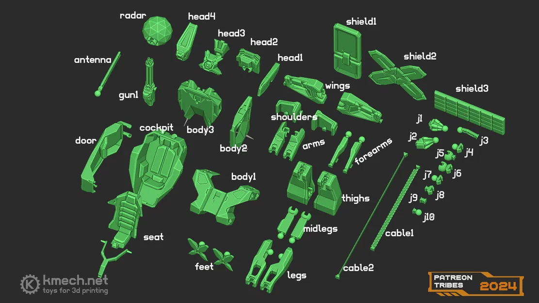 Mech Modular - Mô hình Robot lắp ráp linh hoạt - Image 2