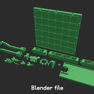 Mech Garage Hangar - Mô hình nhà chứa robot 1/18 lắp ghép