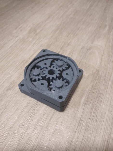 Hệ thống hộp số hành tinh (Planetary gearbox) module lắp ghép 3D - Image 1