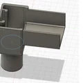 Đầu nối thoát nước máng xối nhà kính 3D (Greenhouse Gutter) - Thumbnail 2