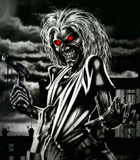 Mô hình HueForge Iron Maiden-Eddie - Image 2