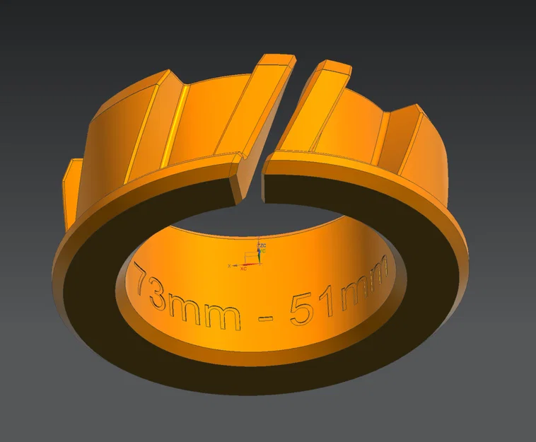 Bộ chuyển đổi cuộn nhựa SUNLU linh hoạt V2.0 (từ 73mm sang 51mm) - Image 3