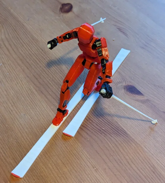 Ván trượt Telemark cho DUMMY 13 (v1.0 & BETA) - Image 1