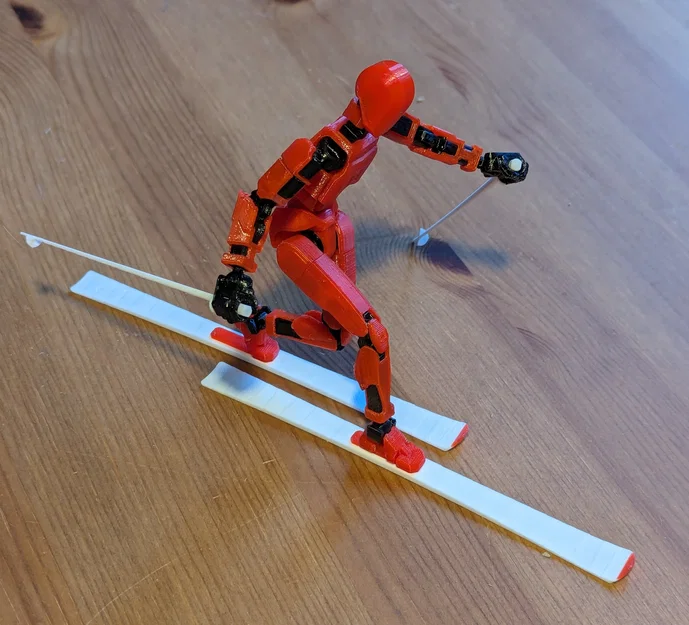 Ván trượt Telemark cho DUMMY 13 (v1.0 & BETA) - Image 2