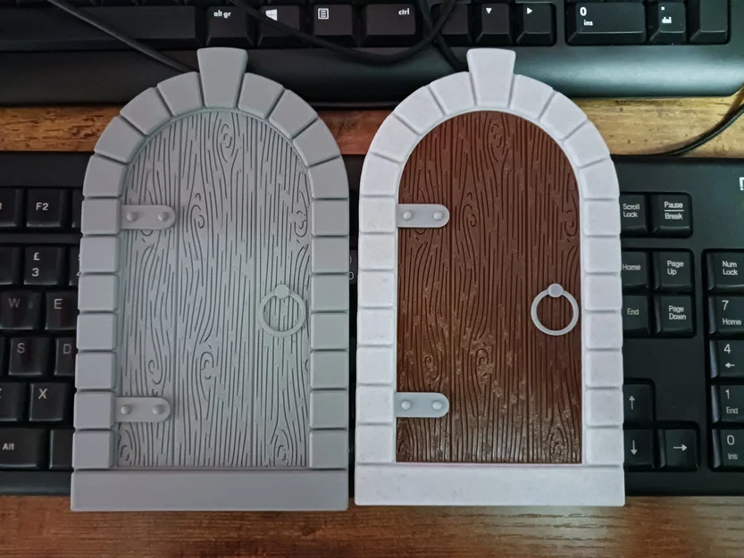 Mô hình cửa yêu tinh (Elf Door) trang trí Noel - Image 1