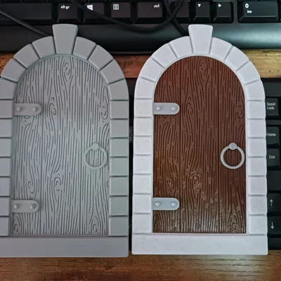 Mô hình cửa yêu tinh (Elf Door) trang trí Noel