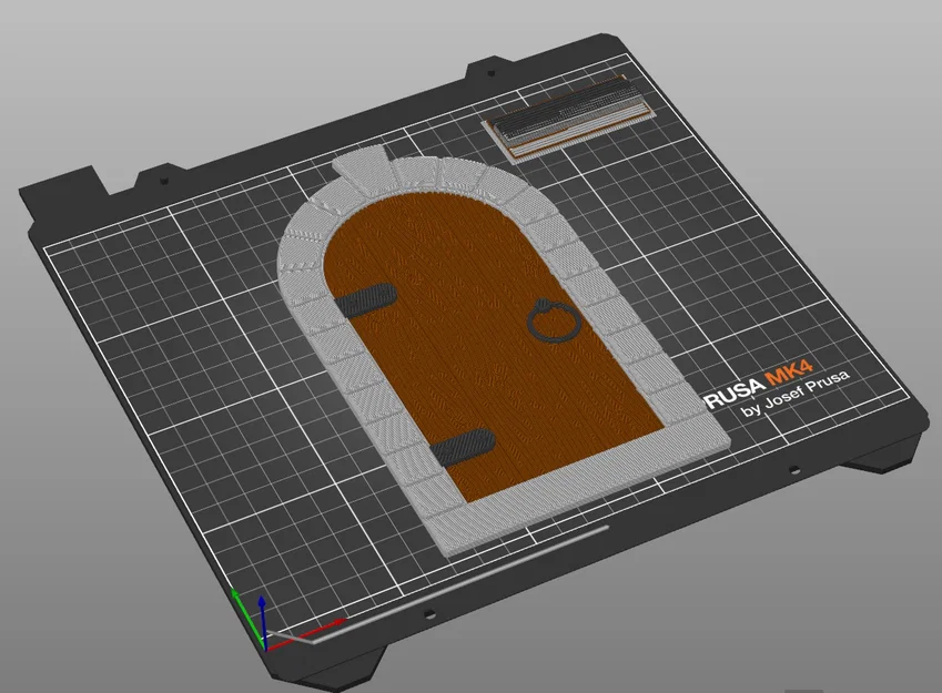 Mô hình cửa yêu tinh (Elf Door) trang trí Noel - Image 3