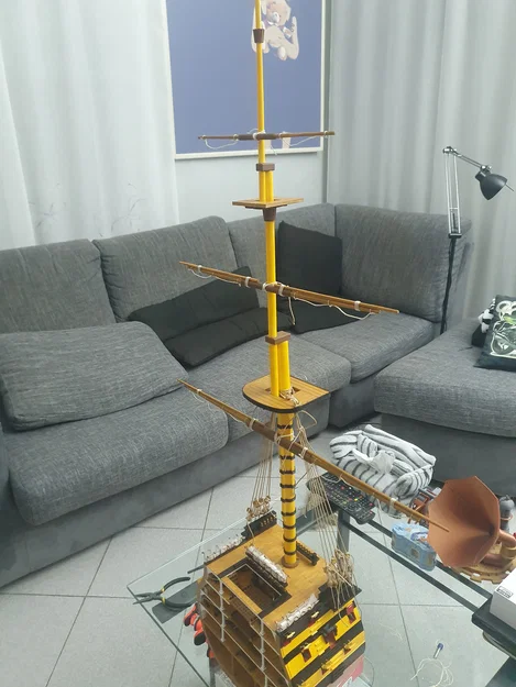 Mô hình mặt cắt tàu HMS Victory - Image 3