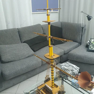 Mô hình mặt cắt tàu HMS Victory