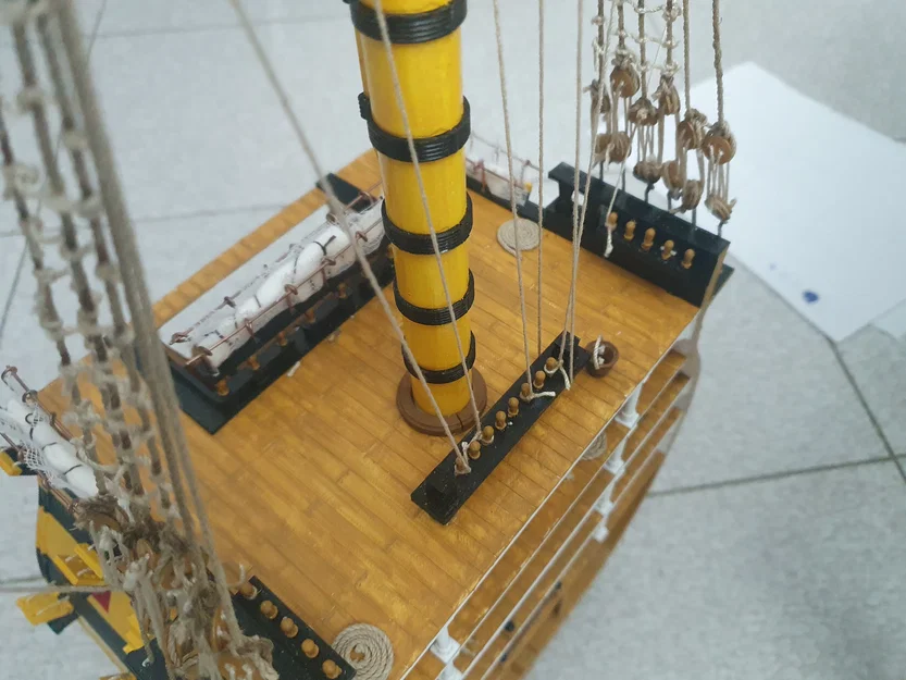 Mô hình mặt cắt tàu HMS Victory - Image 5