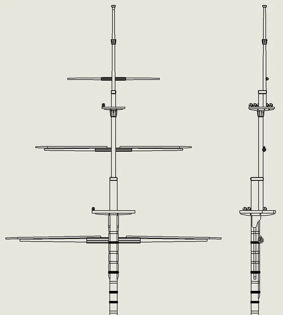 Mô hình mặt cắt tàu HMS Victory - Image 9