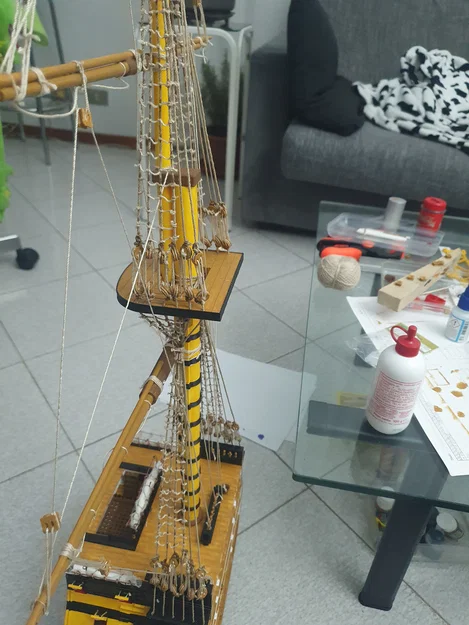 Mô hình mặt cắt tàu HMS Victory - Image 14