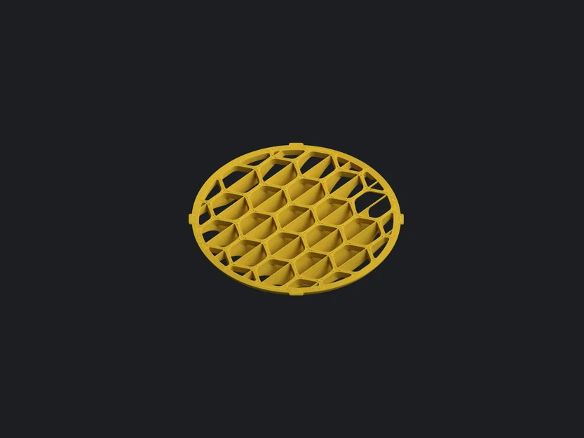 Mặt lưới tổ ong (Grills) cho tai nghe Hifiman HE400SE - Image 1