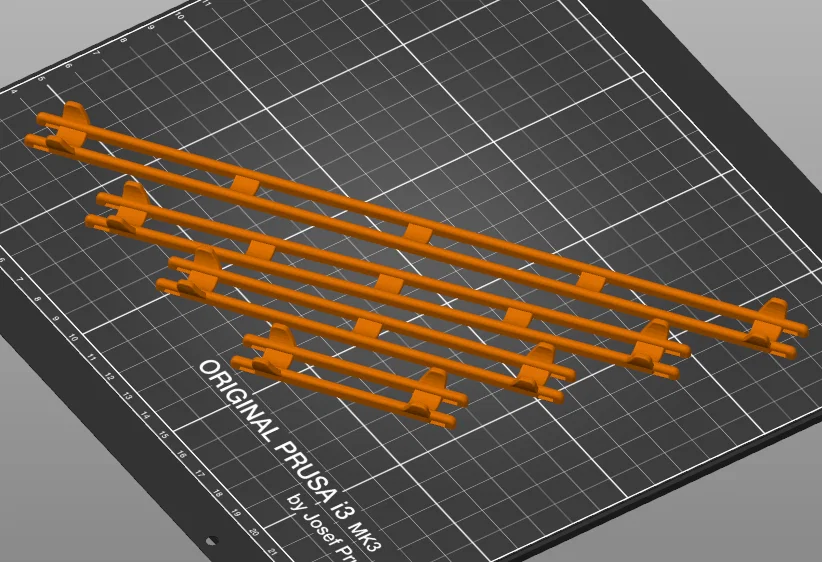 Ray đường thẳng tương thích cho bộ đồ chơi GraviTrax (In 3D) - Image 5