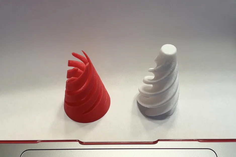 Đồ chơi xoay xoắn ốc (Spiral Twist Cone Fidget) in 3D cực vui - Image 1