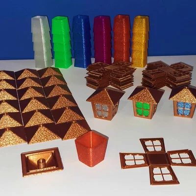 Đèn Lồng Trang Trí Cây Thông Noel In 3D (Lucerničky)