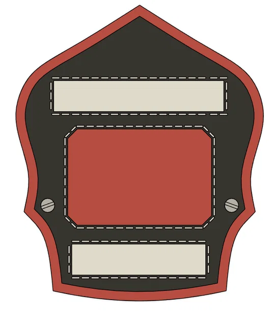 Khiên Mũ Bảo Hiểm Lính Cứu Hỏa - Có Thể Chỉnh Sửa - Image 4