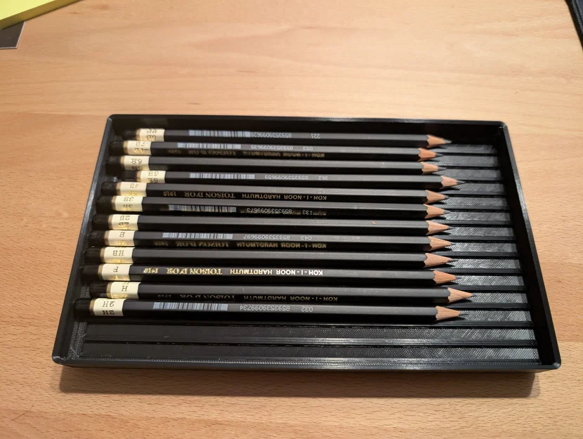Khay Gridfinity 5x3 đựng 14 bút chì - Image 2