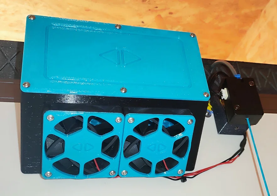 Nắp đậy kín Sovol SV08 tích hợp lọc khí (HEPA+Carbon) cập nhật 27.07.24 - Image 10